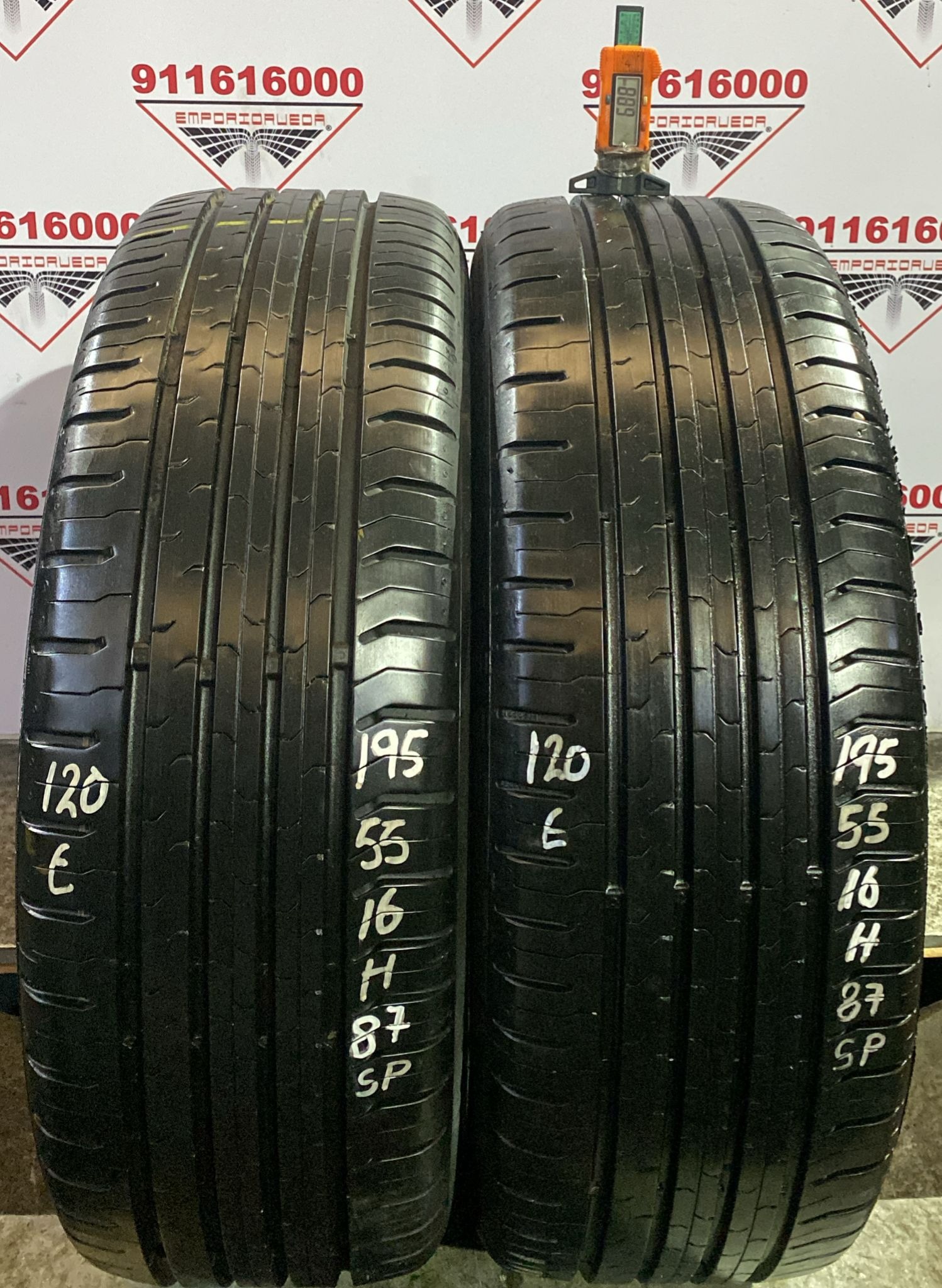 CONTINENTAL CONTIECOCONTACT 5 USADO  195/55 R16 87 H